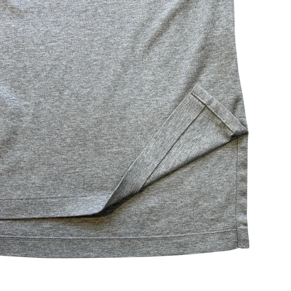 Polo RALPH LAUREN Gray Polo sx XL 100% Cotton Pima Business Casual Neutral